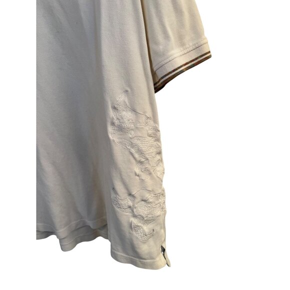 Robert Graham Polo Short Sleeve Shirt Embroidered Accents Men's Size 2xl - Picture 4 of 6